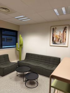Espace détente salle de pause